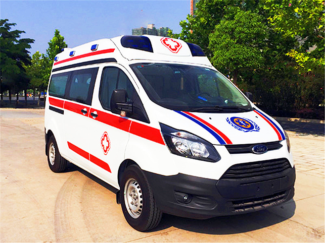 福特全順V362汽油版ABS一體化內飾救護車